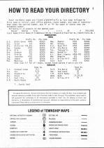 Index and Legend, Jasper County 1979